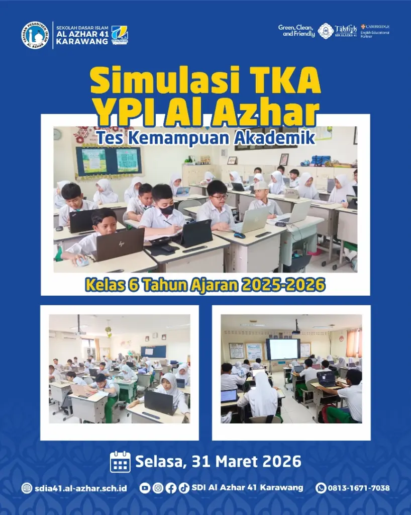 Simulasi TKA - SD Islam Al Azhar 41 Karawang