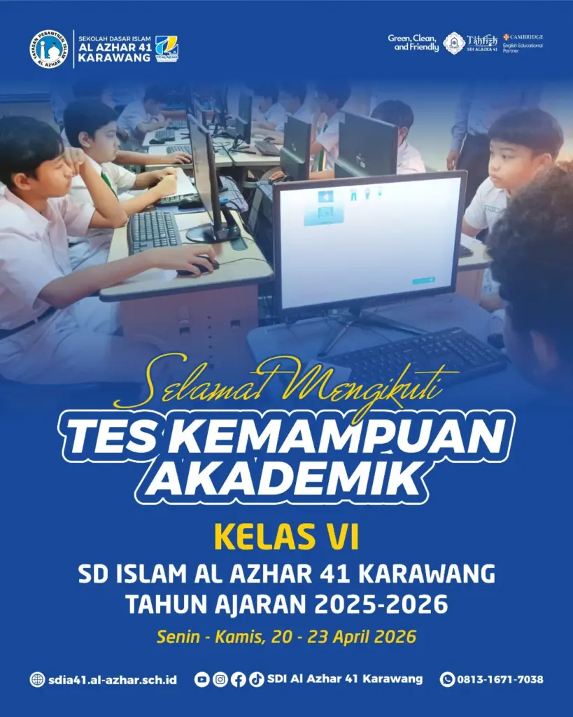 Tes Kemampuan Akademik (TKA) Kelas VI SDIA 41