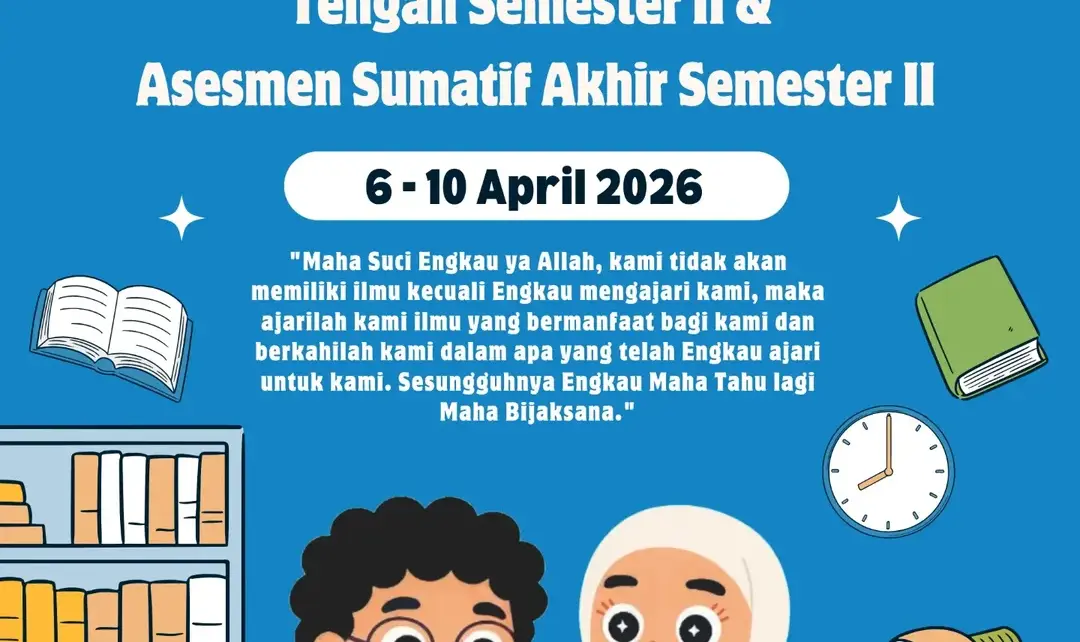 Semangat Ujian di SD Islam Al Azhar 41 Karawang